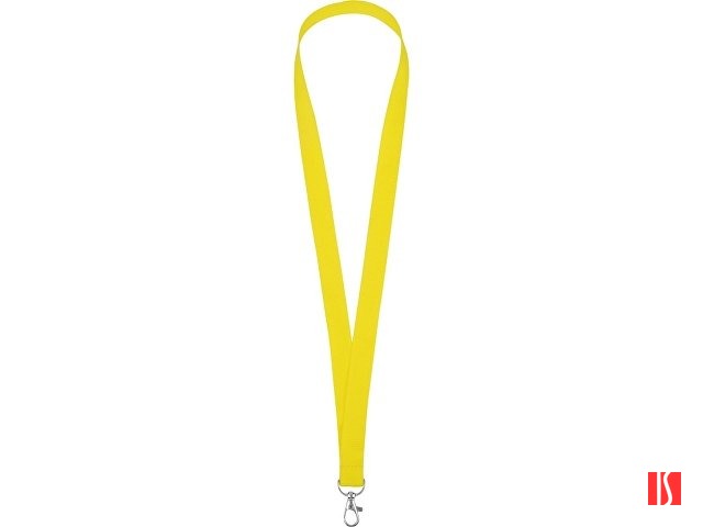 Ланьярд с карабином, желтый