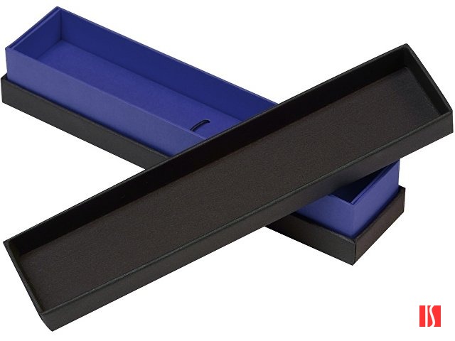 Футляр для 1 ручки "Bloom", черный с синим