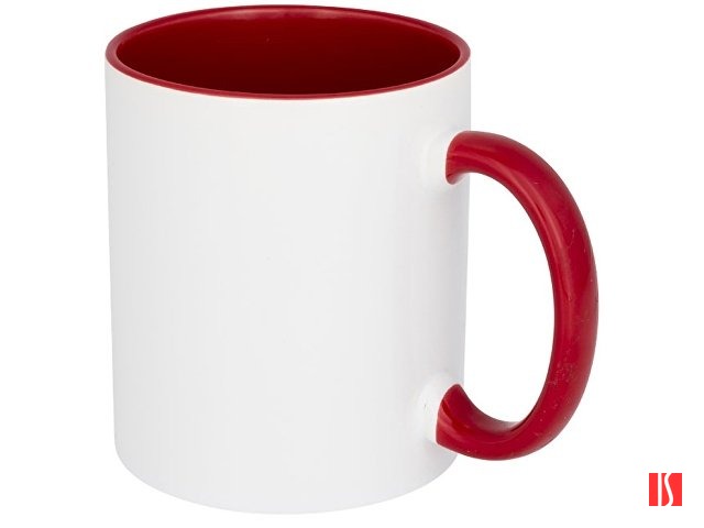 Цветная кружка Pix для сублимации, белый/красный