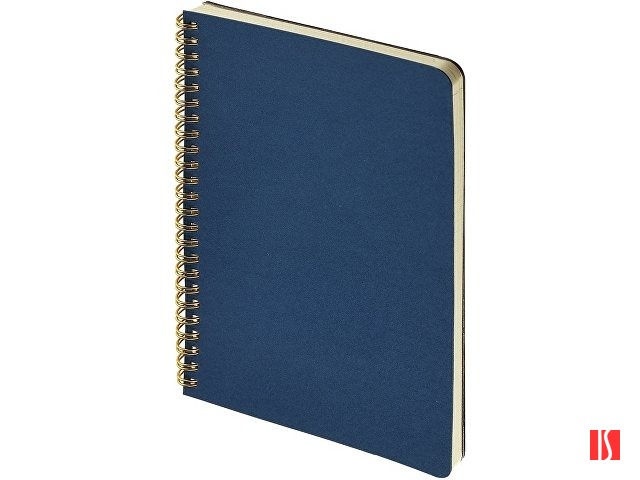 Бизнес тетрадь на гребне А5 "Pragmatic", 60 листов в клетку, темно-синий