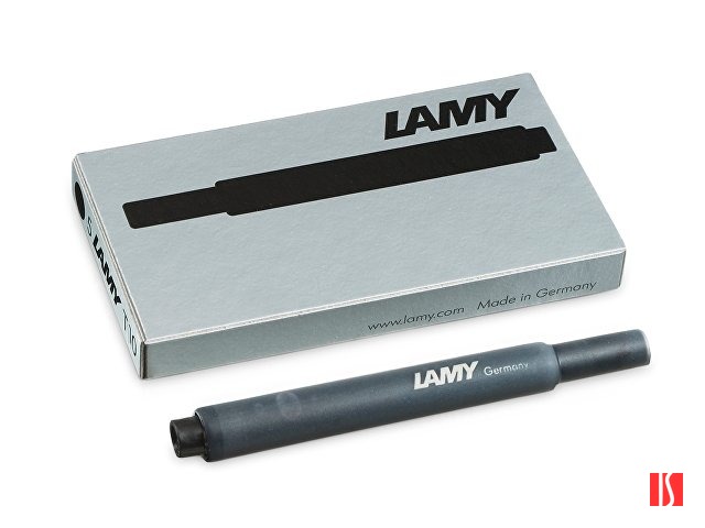 Картриджи д/пер ручки T10, Черный, 5 шт.