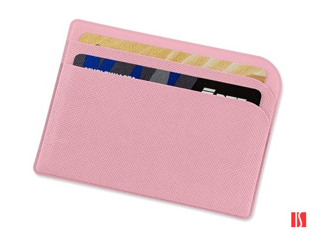 Картхолдер для 3-пластиковых карт "Favor", розовый