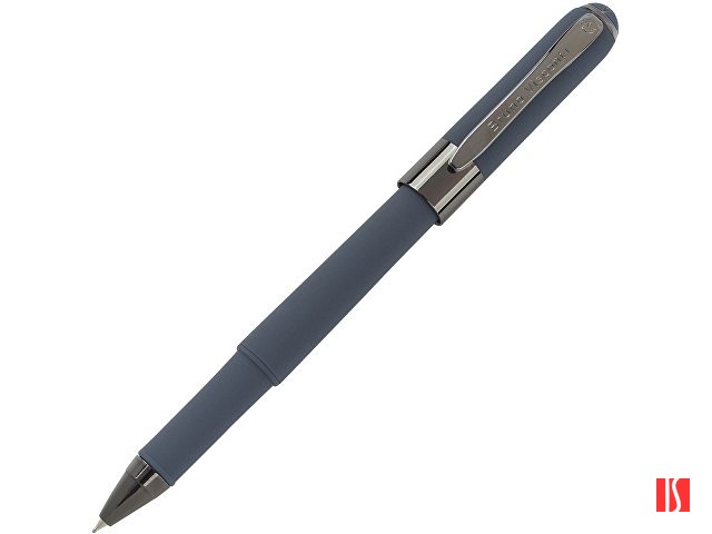 Купить Ручка пластиковая шариковая «Monaco», 0,5мм, синие чернила, графит/вороненая сталь Ручка пластиковая шариковая «Monaco», 0,5мм, синие чернила, графит/вороненая сталь