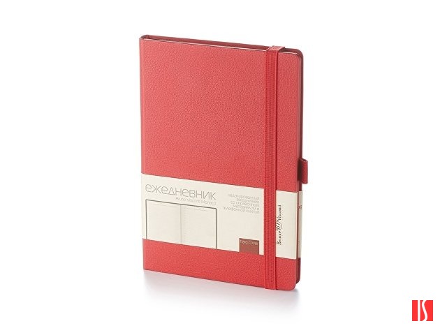 Ежедневник А5 недатированный «Monaco», красный