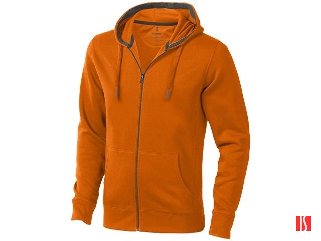 Толстовка «Arora» мужская с капюшоном, оранжевый