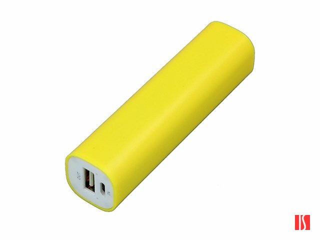 PB030 Универсальное зарядное устройство power bank  прямоугольной формы. 2200MAH. Желтый