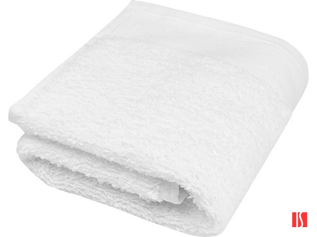 Хлопковое полотенце для ванной Chloe 30x50 см плотностью 550 г/м2, белый