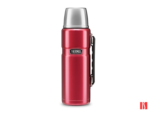 Термос со стальной колбой тм THERMOS SK 2010 Raspberry 1.2L, красный