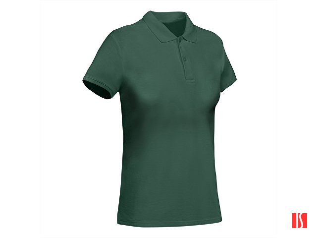 Рубашка поло "Prince" женская, бутылочный зеленый