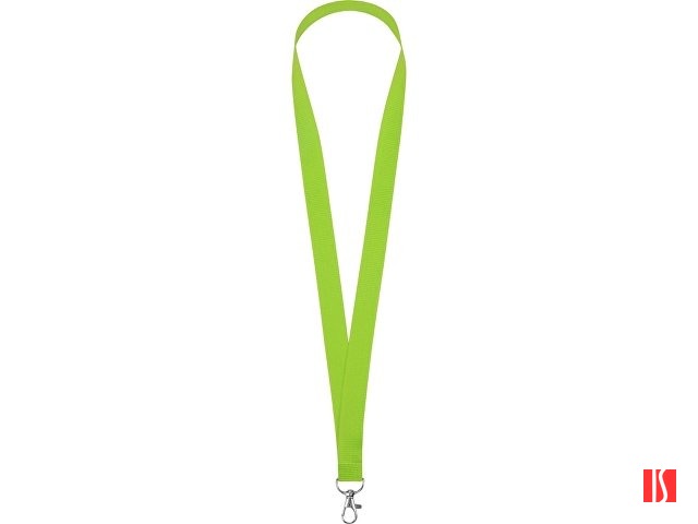 Ланьярд с карабином, зеленое яблоко