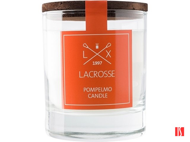 Свеча ароматическая в стекле «Грейпфрут», оранжевый