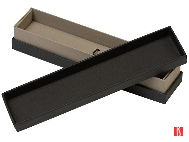 Футляр для 1 ручки "Bloom", черный с серым