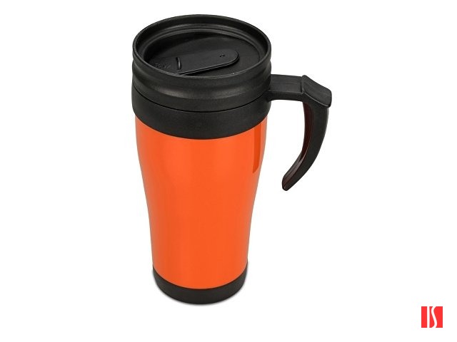 Кружка с термоизоляцией "Silence" 350мл, оранжевый