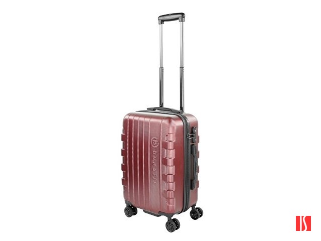 Чемодан BUGATTI Galatea, красный, поликарбонат / АБС-пластик, 36,5х24,5х56 см, 38 л