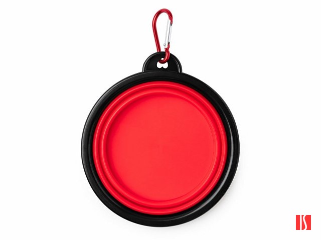 Складная миска SHIRA для домашних животных 450 мл, красный