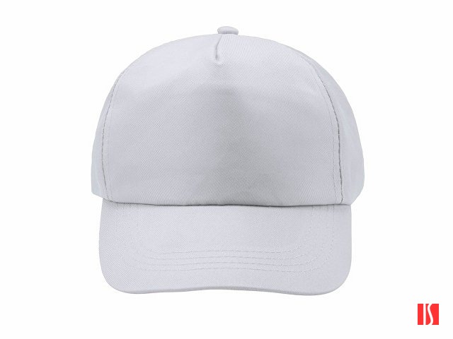 Бейсболка CALISTO из RPET 5-панельная, белый