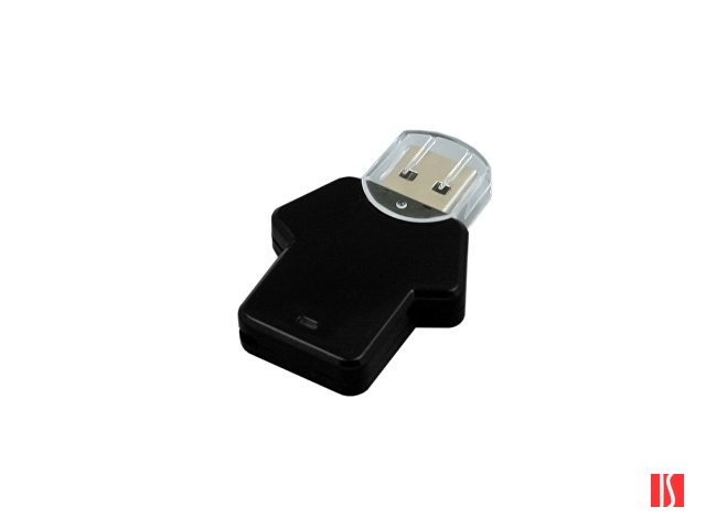 Флешка в виде футболки, 32 Гб, черный