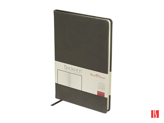 Блокнот А5 "Megapolis Velvet", серый