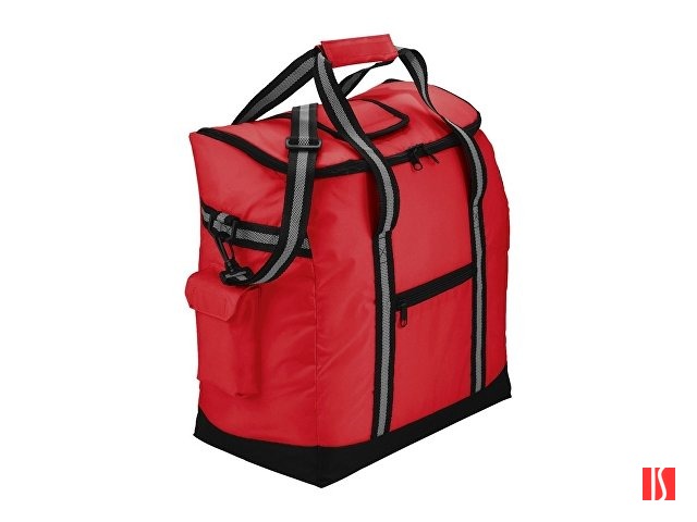 Сумка-холодильник "Beach Side Deluxe", красный