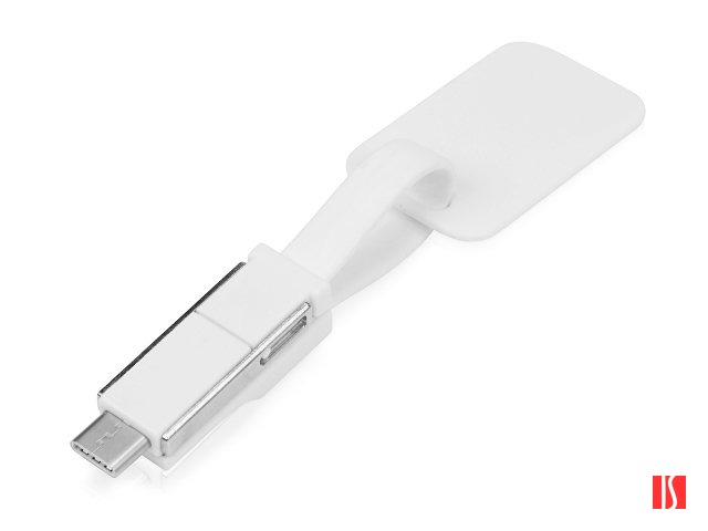 Зарядный кабель 3-в-1 "Charge-it", белый