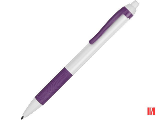 Ручка пластиковая шариковая «Centric», белый/фиолетовый