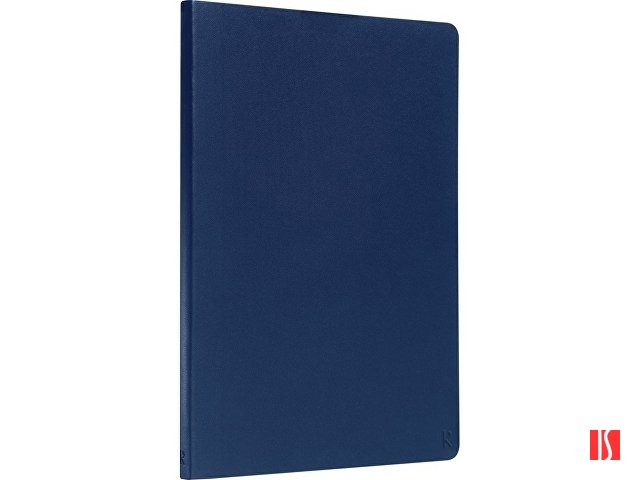 Блокнот в твердом переплете Karst формата A5, темно-синий