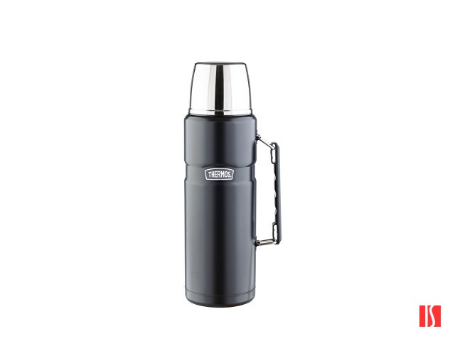 Термос со стальной колбой тм THERMOS SK 2010 Matte Black 1.2L, черный