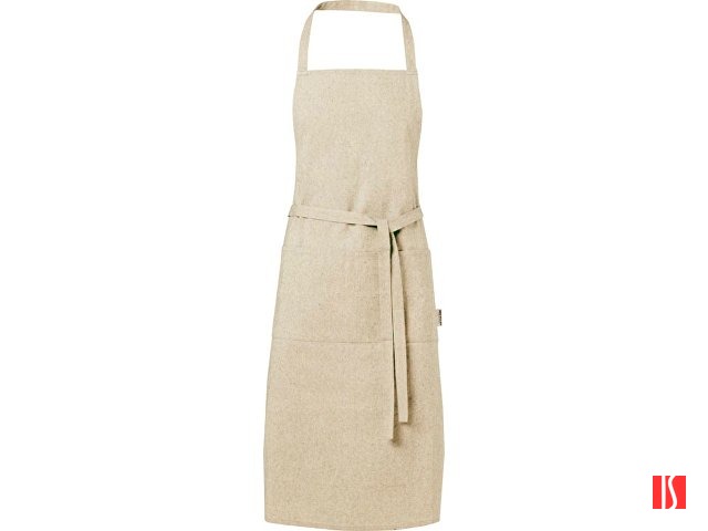 Pheebs 200 g/m2 recycled cotton apron, натуральный