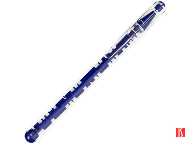 Ручка шариковая «Лабиринт» с головоломкой синяя