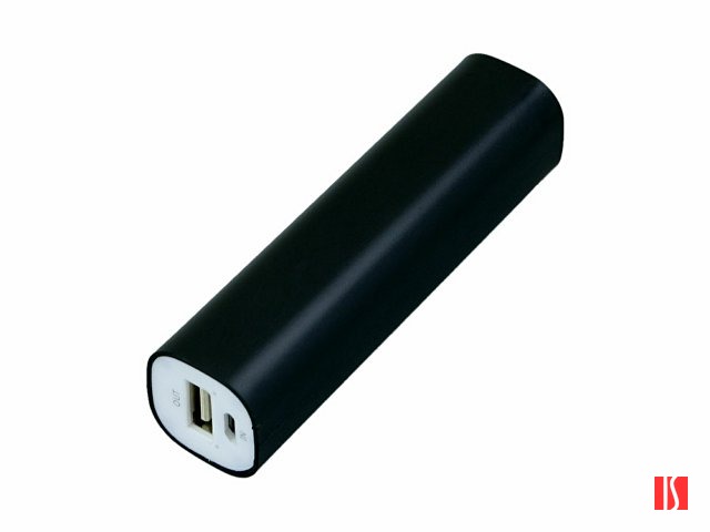 PB030 Универсальное зарядное устройство power bank  прямоугольной формы. 2600MAH. Черный