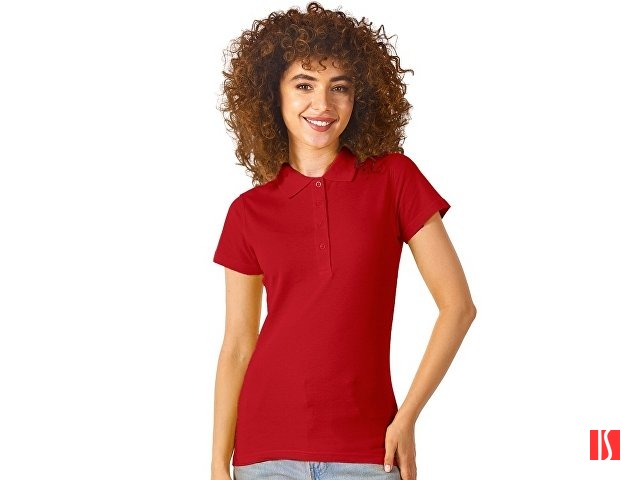 Рубашка поло "First 2.0" женская, красный