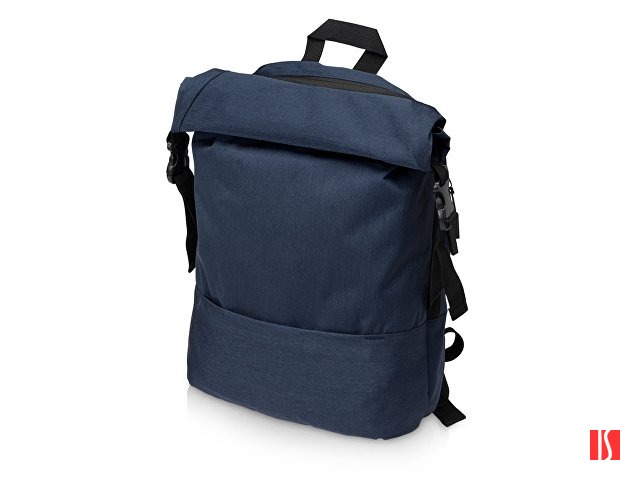 Рюкзак Shed водостойкий с двумя отделениями для ноутбука 15'', синий