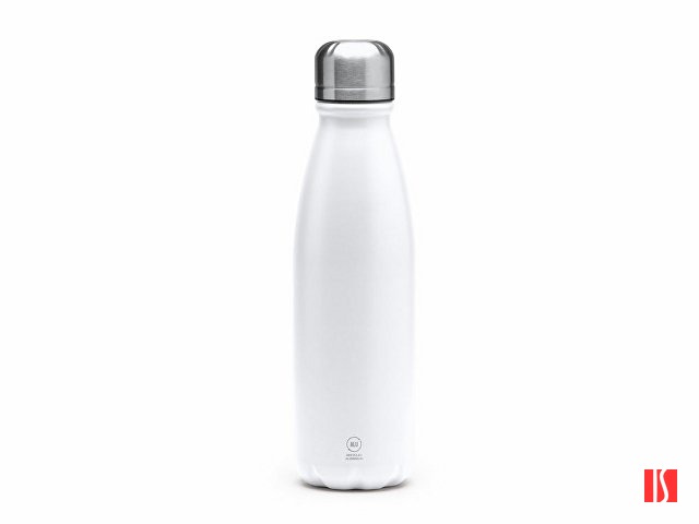 Бутылка KISKO из переработанного алюминия, 550 мл, белый