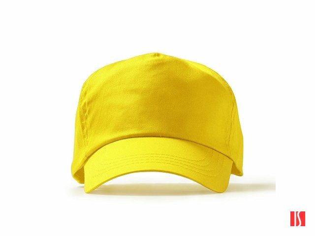 Бейсболка FREYA 5-ти панельная, желтый