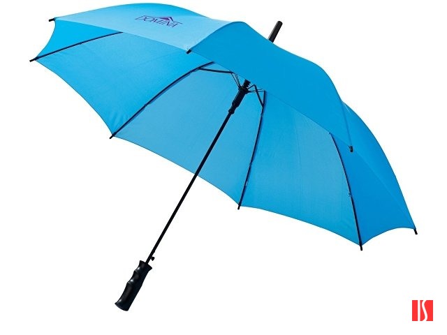 Зонт Barry 23" полуавтоматический, голубой