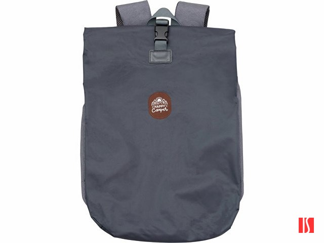 Рюкзак Glaze для ноутбука 15'', серый с патчем