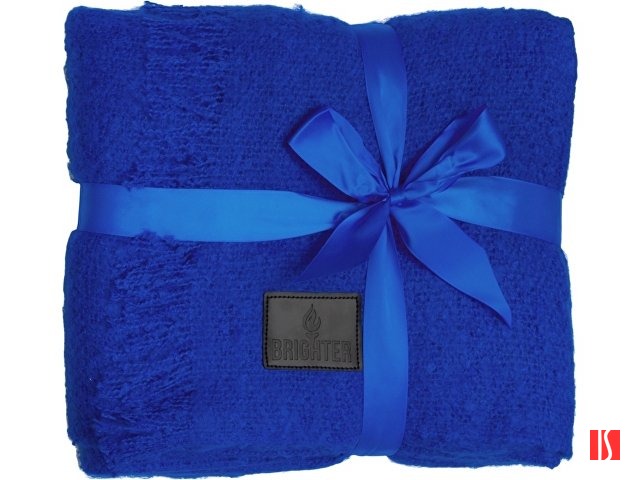 Плед акриловый Mohair, синий