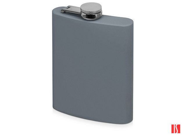 Фляжка 240 мл Remarque soft touch, 304 сталь, серый