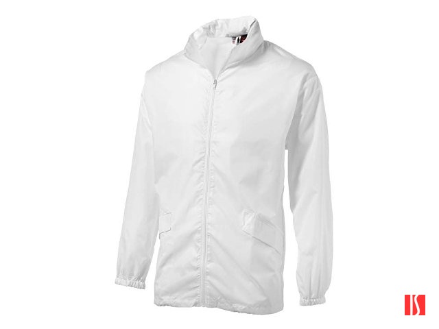 Ветровка "Miami" мужская с чехлом, белый