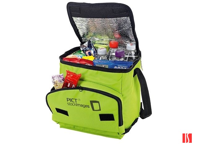 Сумка-холодильник "Stockholm" складная, зеленое яблоко