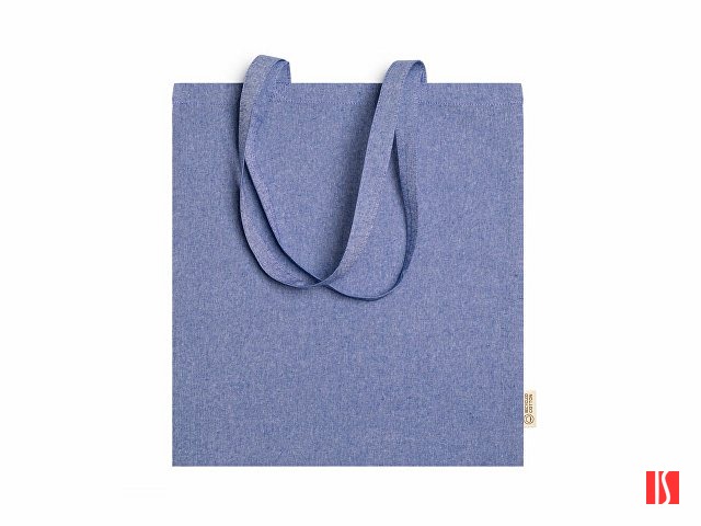 Сумка RIVOLI из 100% переработанного хлопка, королевский синий