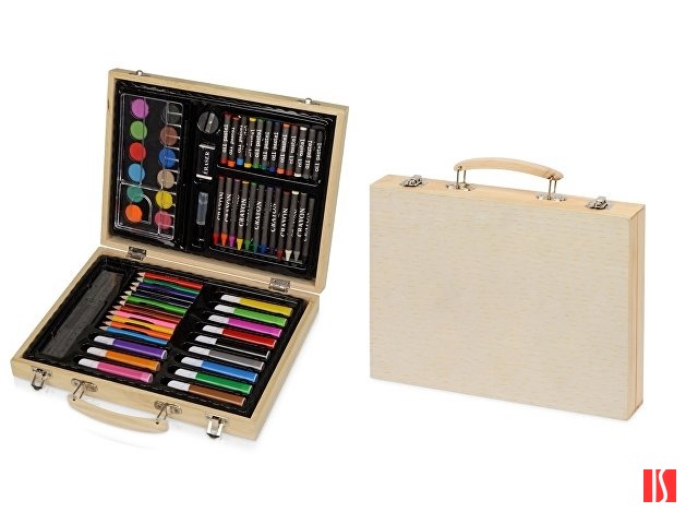 Набор для рисования из 67 предметов в чемодане (Р)