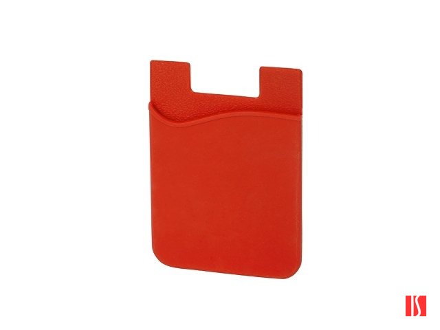 Картхолдер с креплением на телефон «Gummy», красный