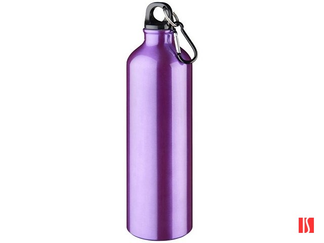 Алюминиевая бутылка для воды Oregon объемом 770 мл с карабином - Пурпурный (Р)