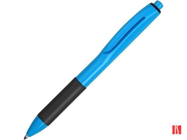 Ручка пластиковая шариковая «Band», голубой/черный