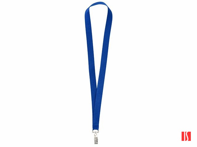 Ланьярд с клипом, синий