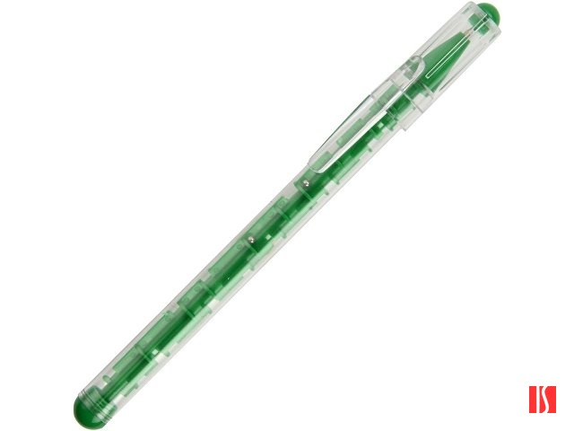 Ручка шариковая «Лабиринт» с головоломкой зеленая