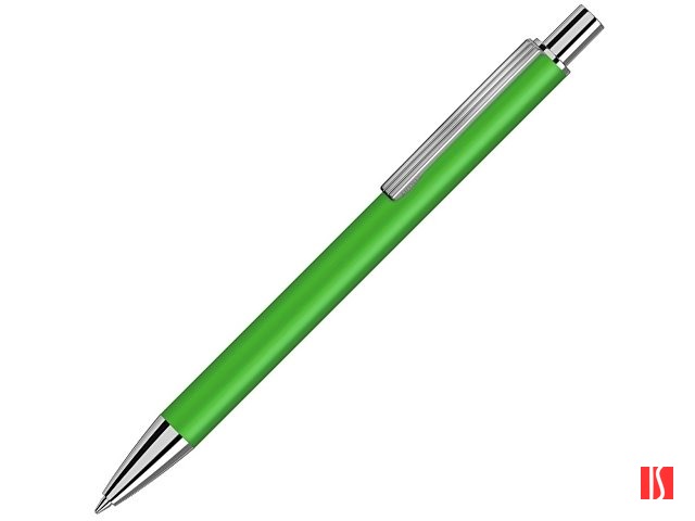 Металлическая автоматическая шариковая ручка "Groove", зеленый