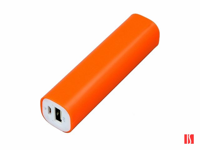 PB030 Универсальное зарядное устройство power bank  прямоугольной формы. 2600MAH. Оранжевый