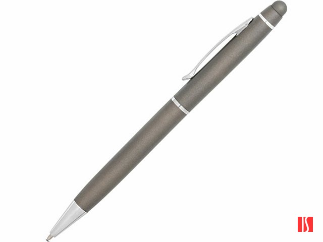 JULIE. Шариковая ручка из металла с стилусом, Металлик